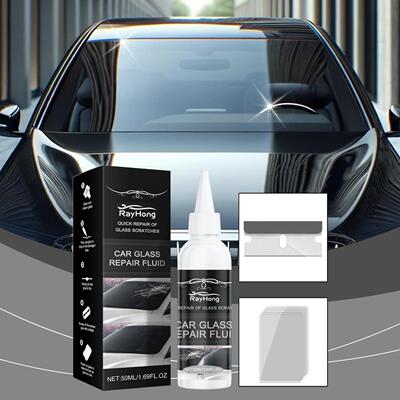 RAYHONG Car Glass Care Adhesive - Nano Glass Care Liquid for