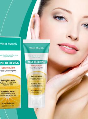 WEST MONTH Salicylic Acid Cleanser Moisturizing and Cleansin