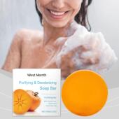 Gentle WEST Daily Cleansing Soap MONTH Persimmon