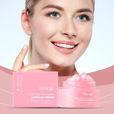 HOYGI Hydrating Collagen Capsule Cream - Moisturizing and Sk