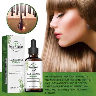 West&Month Hair Oil Nourishes and Moisturizes, Leaving Hair