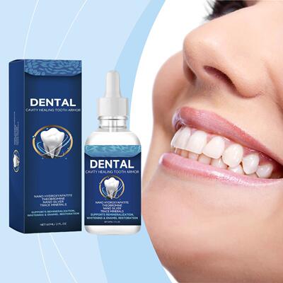Tooth Care Essence, gently cares for teeth, cleans yellowing