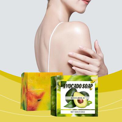 EELHOE Avocado Moisturizing Bath Soap - Gentle Cleansing, Hy