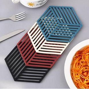 Creative Hexagonal Hollow Coaster, Non-slip Teapot Pad, Heat
