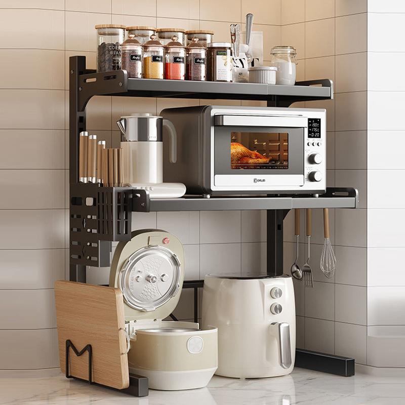 Kitchen Storage Rack Oven Multi-functional Shelf Countertop