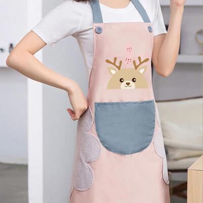 2023 New Style Waterproof and Oil-Resistant Apron for Women
