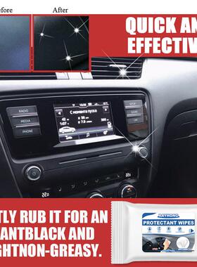 Car interior wet wipes for glass, leather, interior renovati