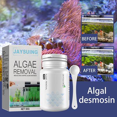Jaysuing Algae and Moss Remover, Aquarium Algae Treatment, F