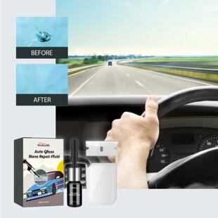 Homonth Nano Repair Liquid for Car Glass - Windshield Crack