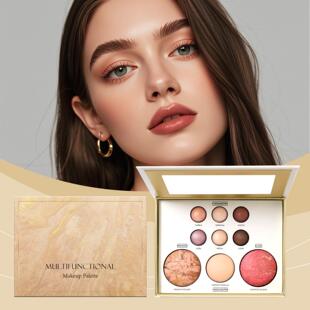 Gilded Multi-Use Makeup Palette - A versatile cosmetic palet
