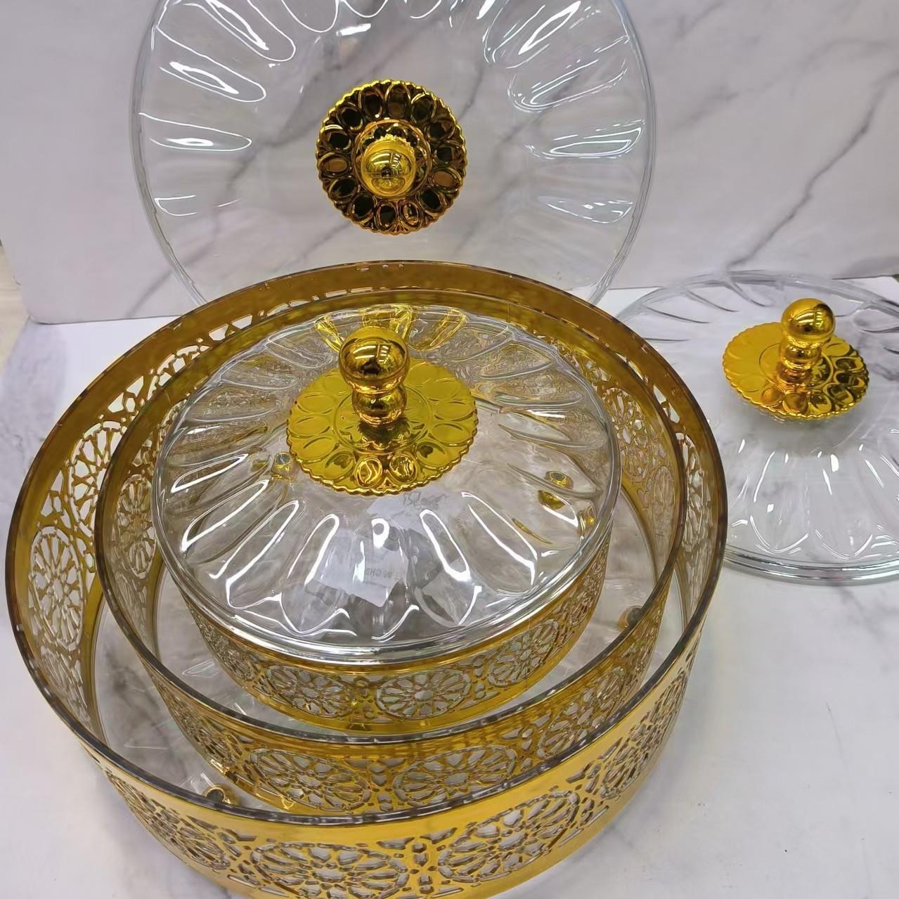 Nordic luxury fruit dish wholesale, dried fruit boxes, plate