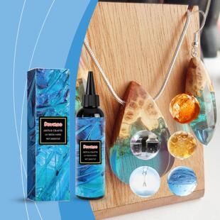 DOWMOO Resin Molding Curing Plastic Glue, Handmade DIY Trans
