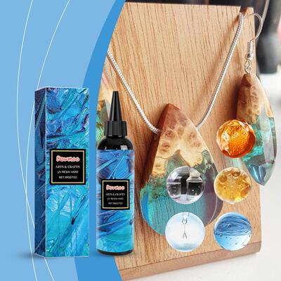 DOWMOO Resin Molding Curing Plastic Glue, Handmade DIY Trans