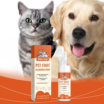 EELJOY Pet Paw Cleaning Foam - Gentle Ingredients for Soothi