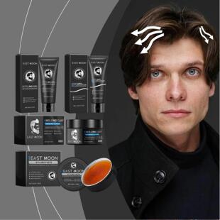 EAST MOON Men's Hair Styling Set - Non-Greasy, Refreshing, a