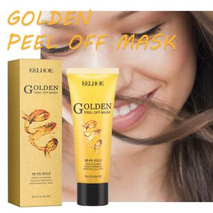 EELHOE Gold Peel-Off Mask - Gentle Facial Cleansing, Moistur