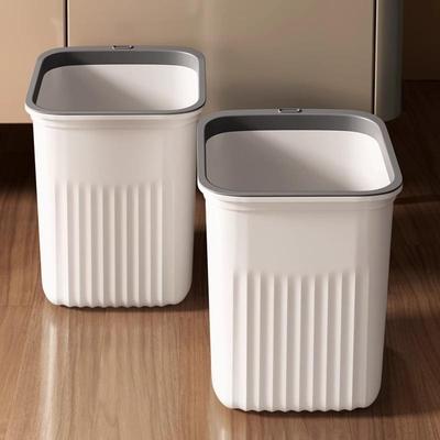 Large capacity, stylish and high-end open-top trash bin with