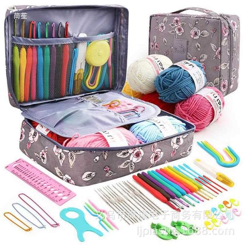 Crochet Hook Complete Beginner Novice Knitting Tools Set