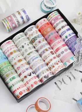 60-roll Washi Tape Set, Hand Account Tape, Ancient Style Cha