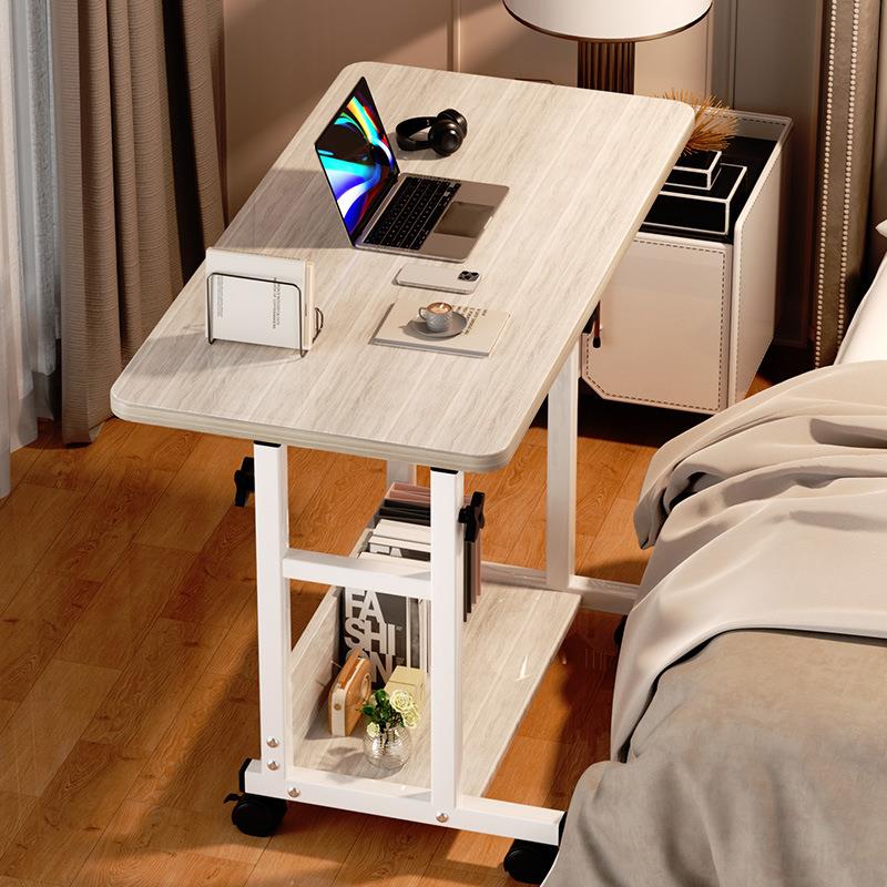 Adjustable Bedside Table, Simple Small Desk for Bedroom, Hom