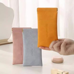 装百元大钞收纳包姨妈巾包中包口红包迷你磁吸小包轻便款随身携带