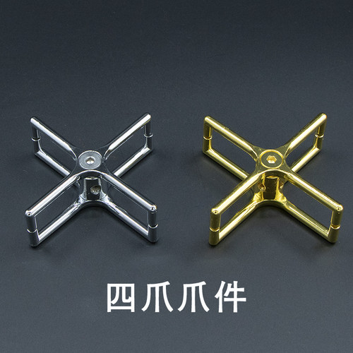 玻璃砖挂专用四爪两爪金属配件