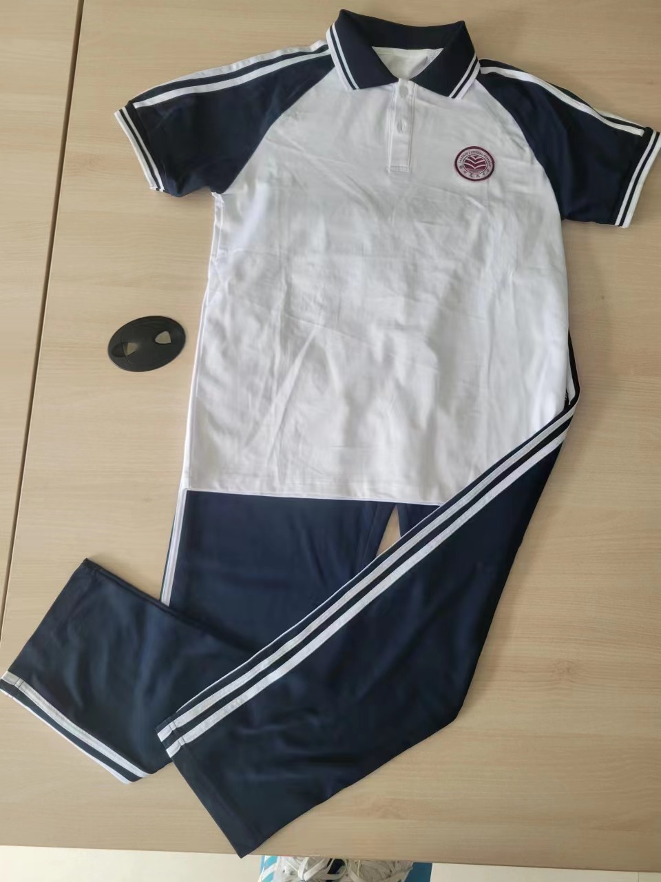 志成高中夏季校服长裤套装