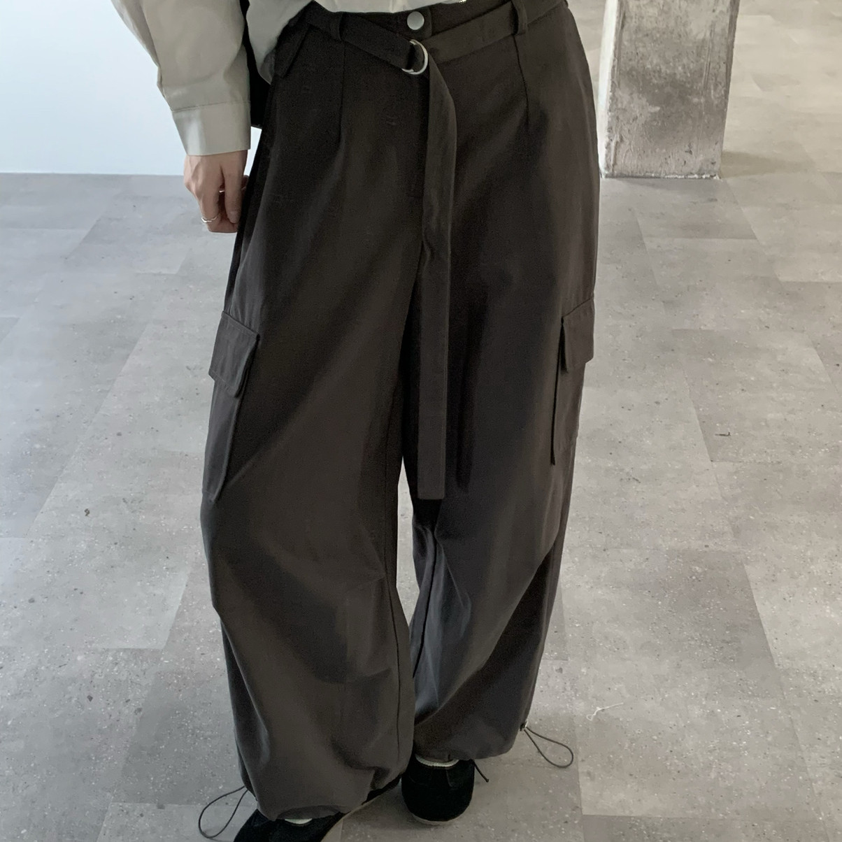 eternal.西子-首新配腰带立体口袋工装休闲裤(配腰带,腰包)51076,女装/女士精品,休闲裤,淘宝优惠券,粉丝福利购,淘宝优惠卷