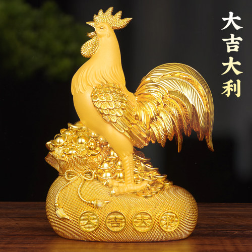 大吉大利金鸡摆件公鸡吉祥物