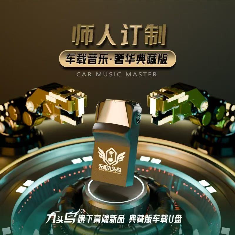 原装正版九头鸟车载u盘精选流行热歌网络伤感中文DJ经典明星音乐图片