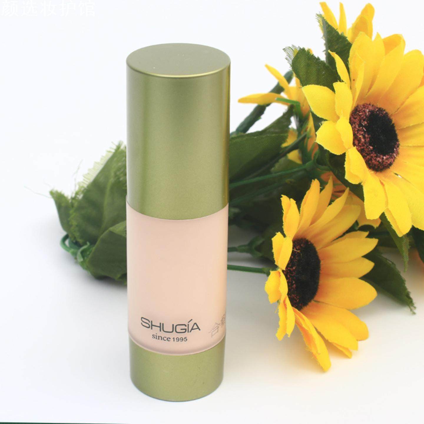 束氏七彩亮湿粉品牌化妆品专柜正品肉色保湿提亮遮瑕粉底液隔离霜