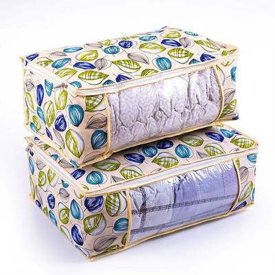 the quilt pull bag transparent homophone clothes finishing