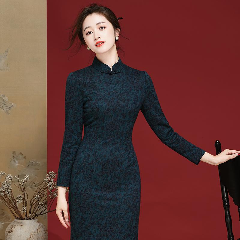 中国风日常改良连衣裙旗袍