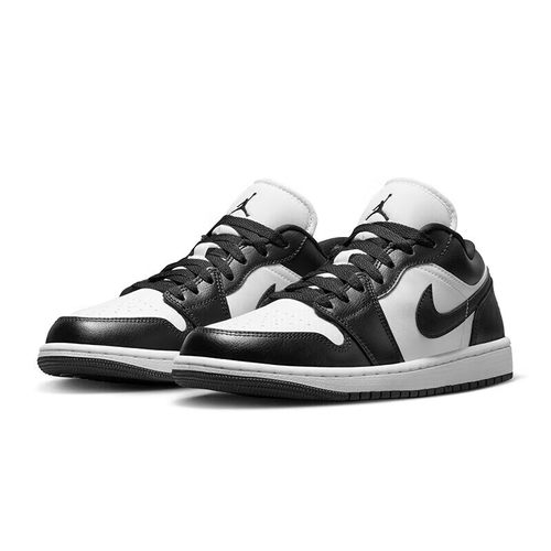 耐克NIKE男女黑白复古低帮篮球鞋