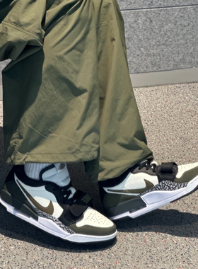 耐克NIKE女鞋AIR JORDAN LEGACY312减震大童运动篮球鞋CD9054-120