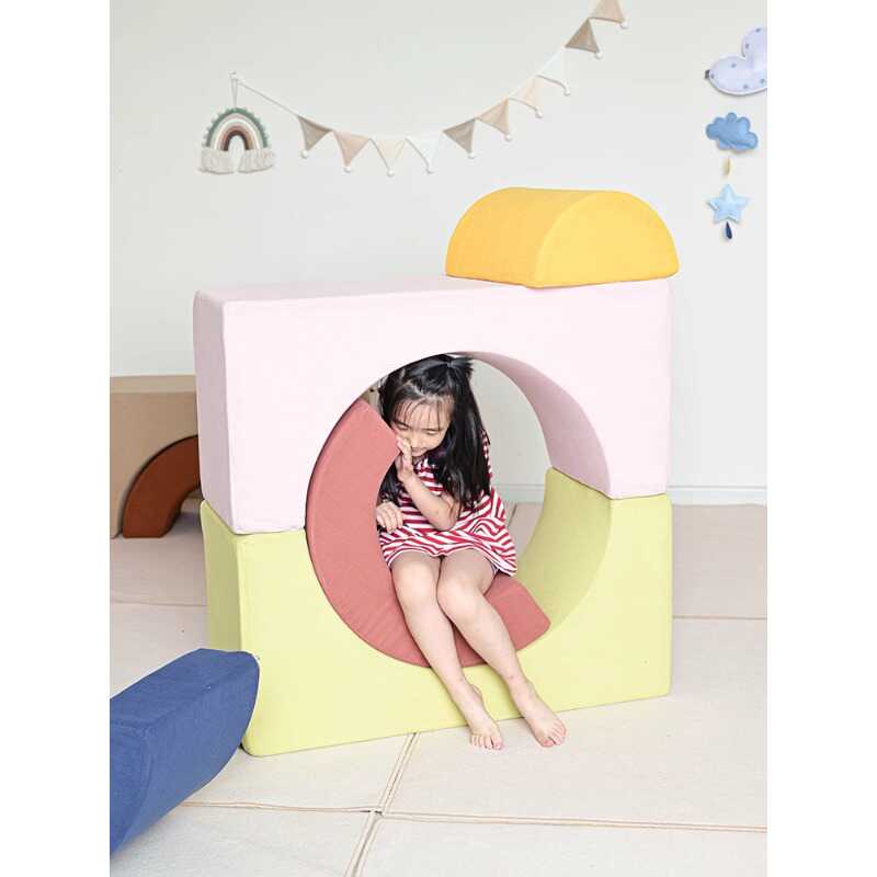 米芽米沙发凳积木沙发