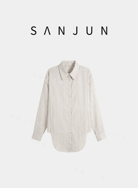 SUNJUN【素馨】春秋新款休闲时尚气质轻薄外套衬衫 10221