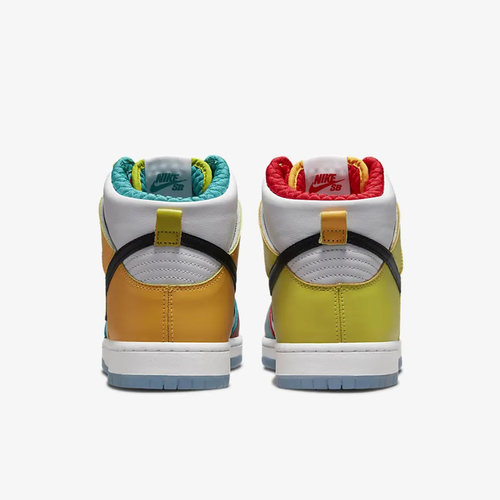 Nike/耐克正品新款男士复古鸳鸯高帮运动板鞋DH7778-100