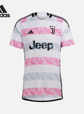 Adidas/阿迪达斯正品26夏客场球员版男子短袖足球球衣HR8246