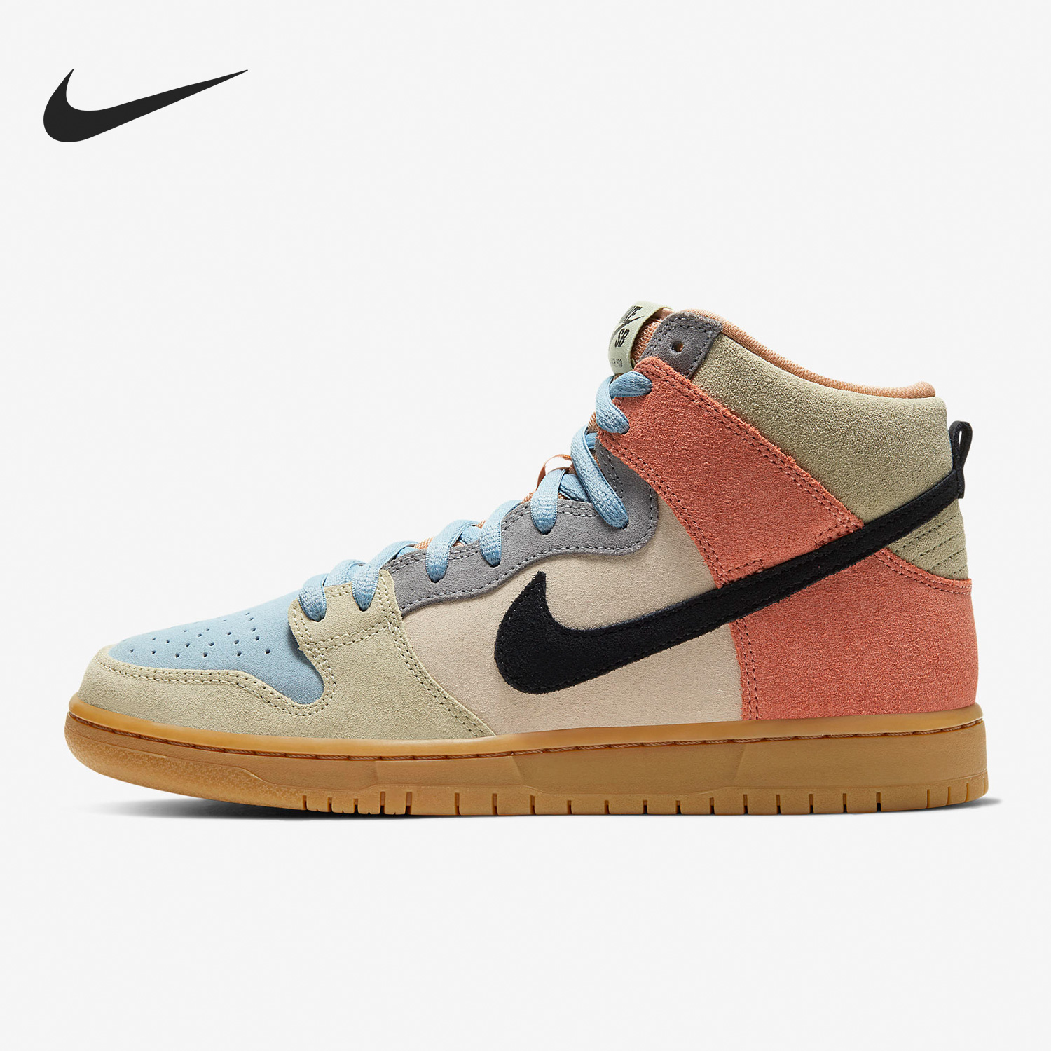 Nike/耐克正品Dunk SB High Spectrum男女时尚高帮板鞋CN8345