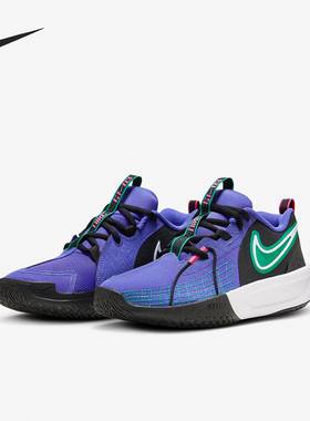 Nike/耐克正品春季新款GS女子大童透气低帮篮球鞋FD7033-500