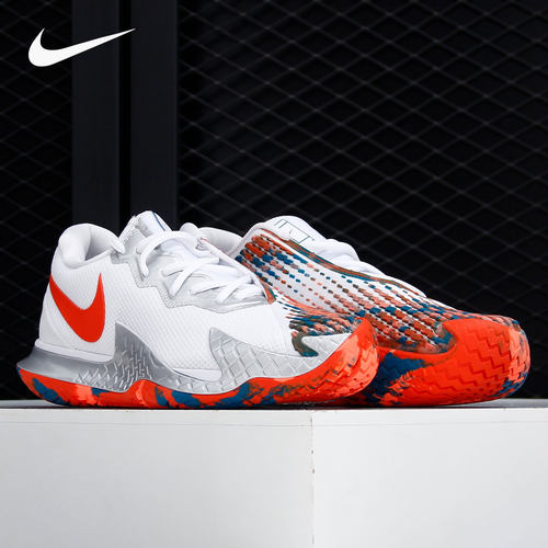 Nike/耐克正品AIR ZOOM VAPOR CAGE 4 HC男子网球鞋 CD0424-106