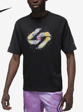 Nike/耐克正品新款男士圆领宽松透气印花短袖T恤FV3531-010