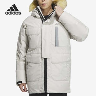 Adidas/阿迪达斯正品2023新款男子防风御寒运动羽绒服IS0365
