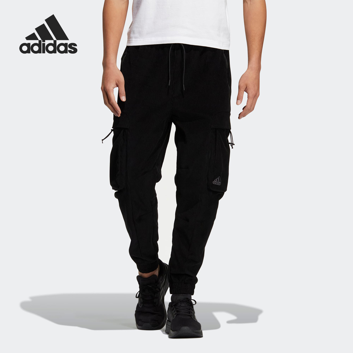 阿迪达斯男子运动长裤