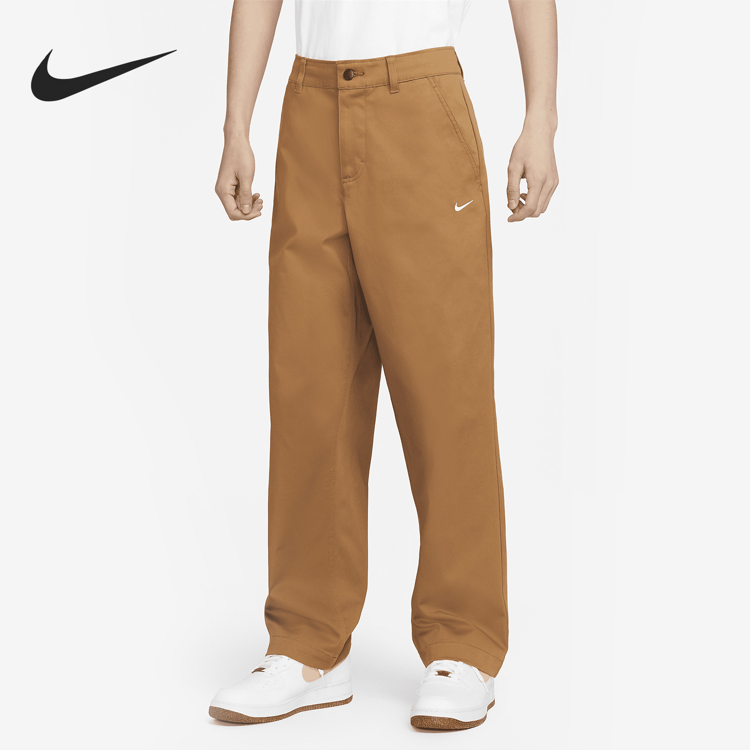 Nike/耐克正品新款Life El男子斜纹布工装休闲长裤FD0406-270