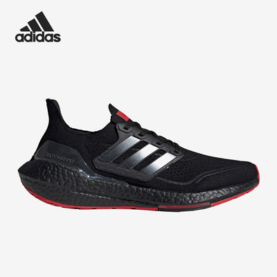 阿迪达斯男子透气缓震跑步鞋