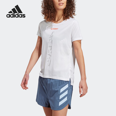 阿迪达斯女子运动短袖