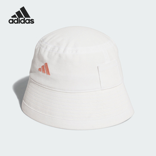 Adidas 女士高尔夫灯芯绒运动渔夫帽IB0447 阿迪达斯正品 新款