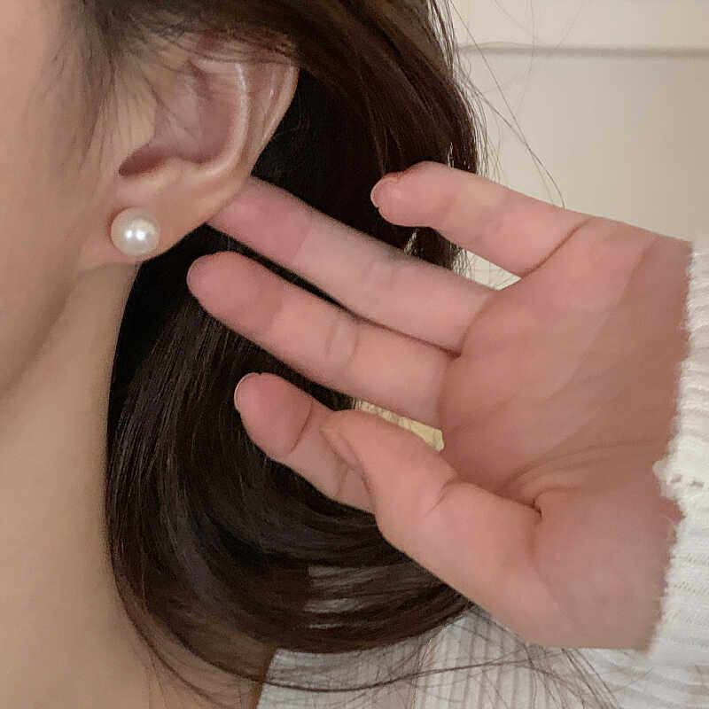 爆款轻奢耳饰天然淡水珍珠小众